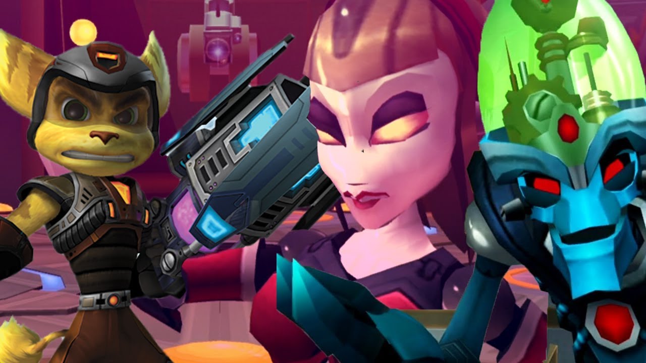 Ratchet & Clank 3: Up Your Arsenal - All Bosses (With Cutscenes) HD