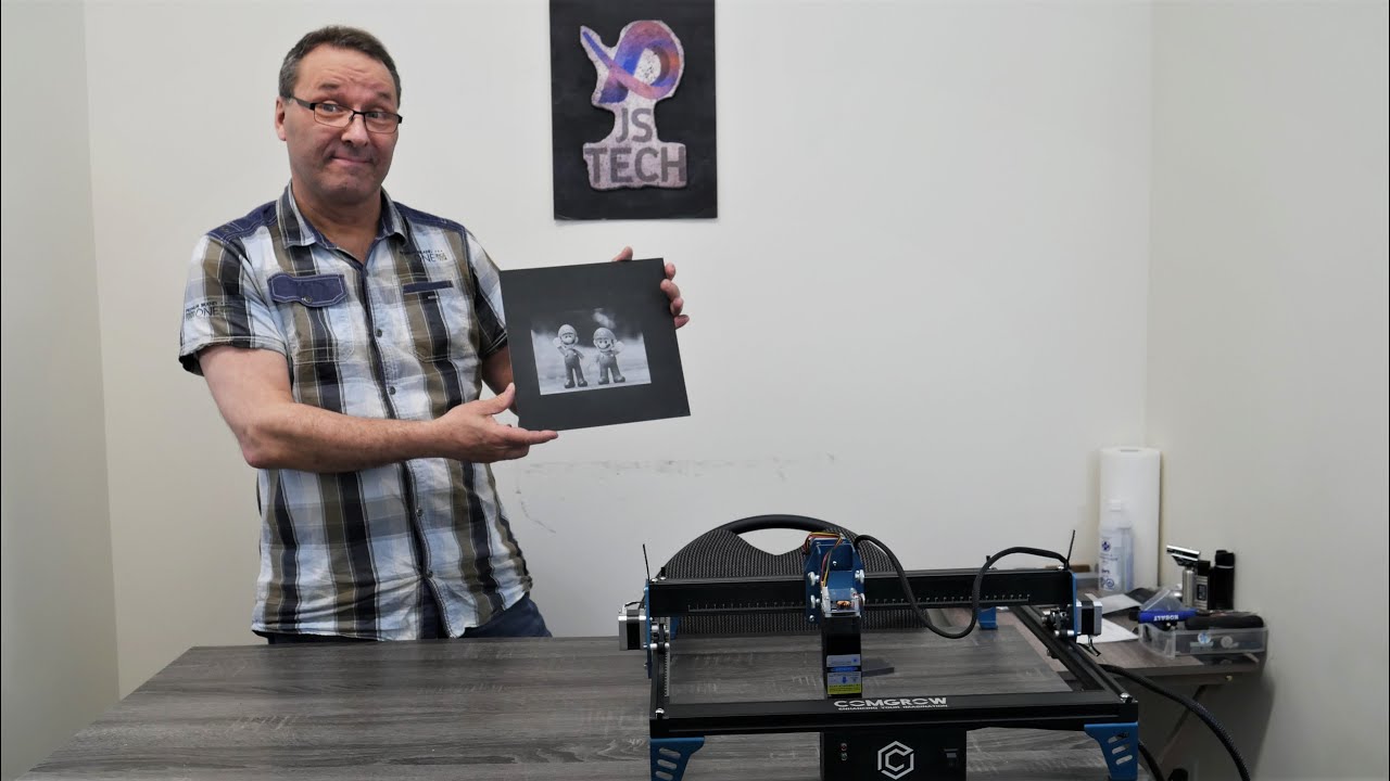La COMGO Z1 10 watts une graveuse laser de qualité et abordable