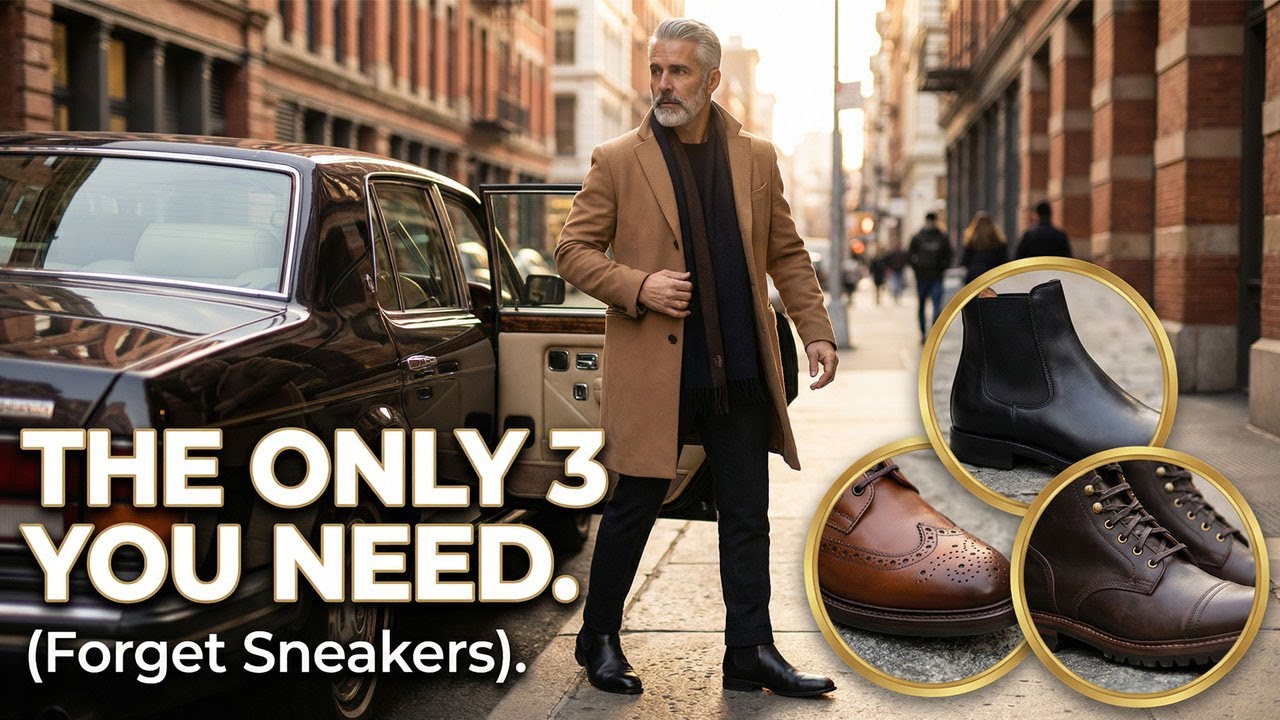 Stop Wearing SNEAKERS In Winter (The 3 Boots Men Over 50 NEED)