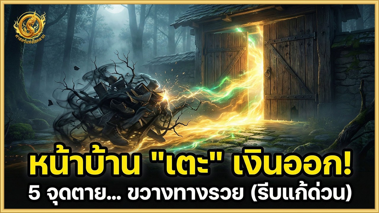 เปิดประตูรับทรัพย์... 5 สิ่งต้องห้ามหน้าบ้านที่ 