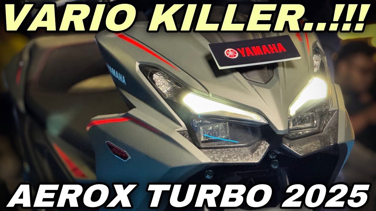 GARANG PARAH‼️NEW AEROX TURBO 2025