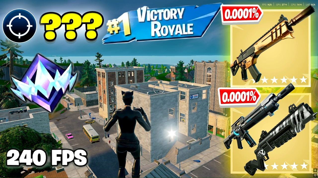 Fortnite Unreal Ranked Reload | Overclocked Pulse Rifle & Infiltrator Pump Shotgun|Keyboard & Mouse