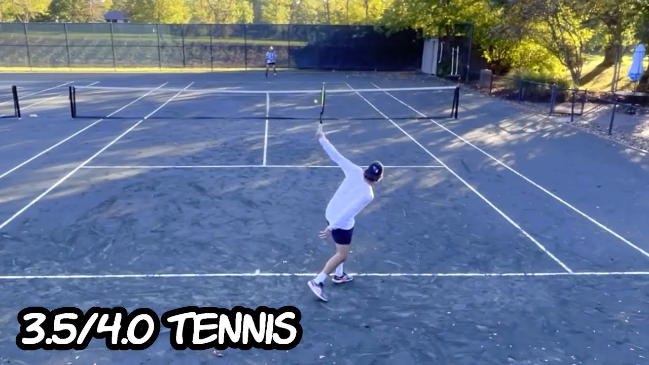 3.5/4.0 Tennis: My Best Hitting So Far? (Clay!)