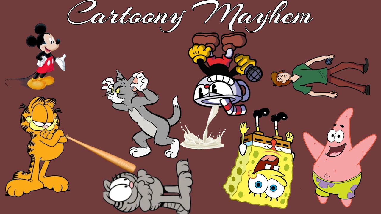 Cartoony Mayhem | Triple Trouble But it's cartoon characters