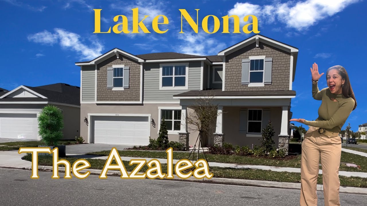 New Construction Home in Orlando | Tour the Azalea Floor Plan in Meridian Parks Orlando