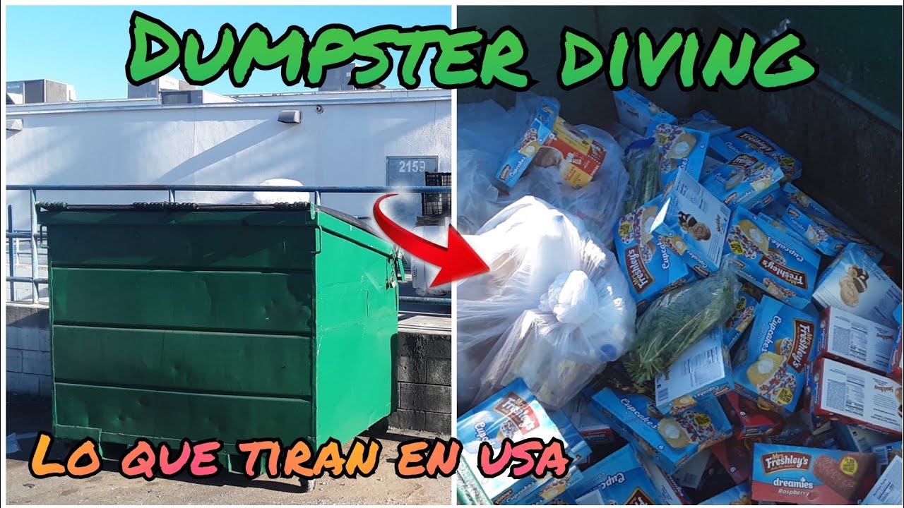 DUMPSTER DIVING / Increible Lo Que Tiran En USA🇺🇸🇲🇽