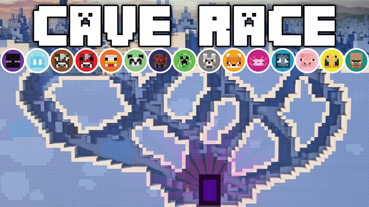 24 Minecraft Marble Race EP.4: Cave Race