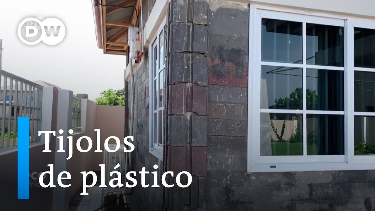 Gana: Usar plástico reciclado na construção de casas