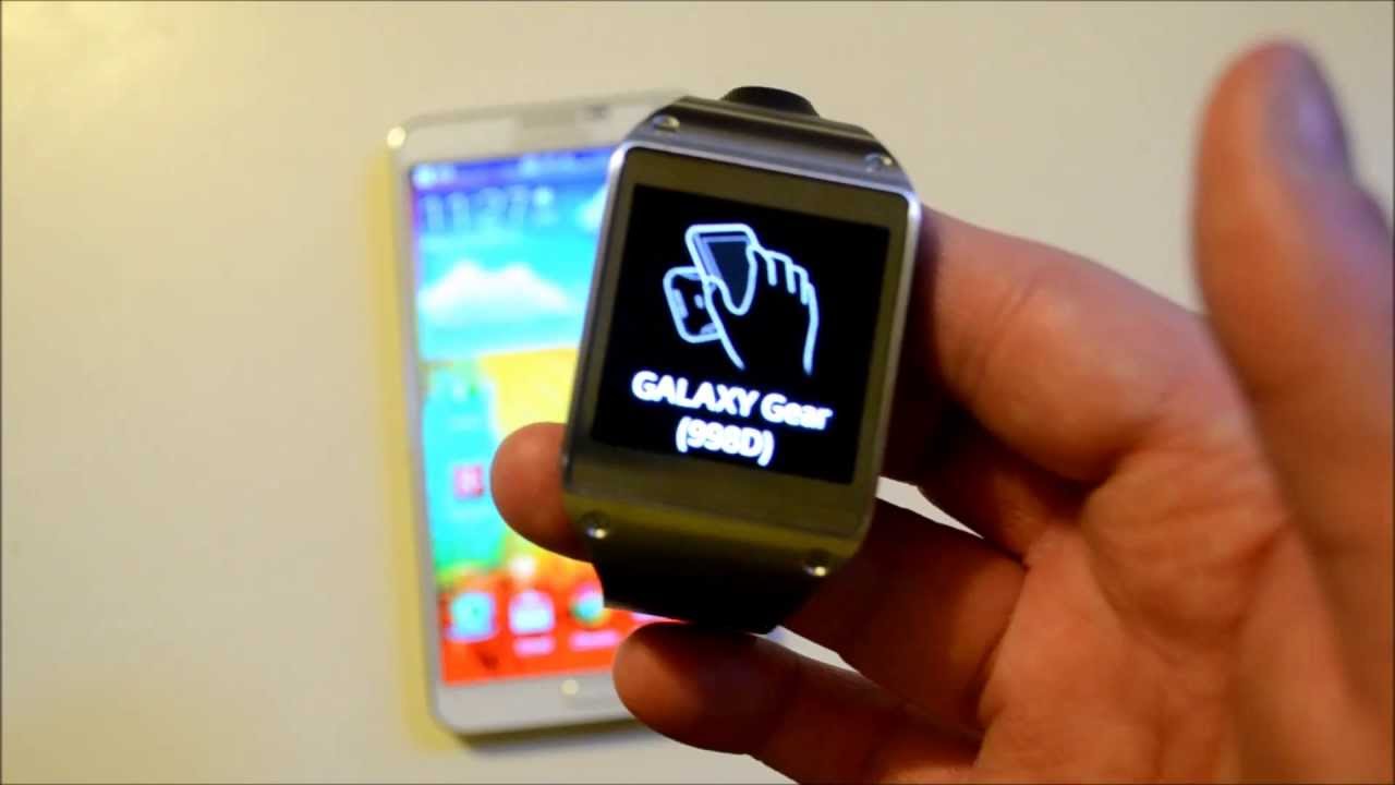 Как настроить Galaxy Gear
