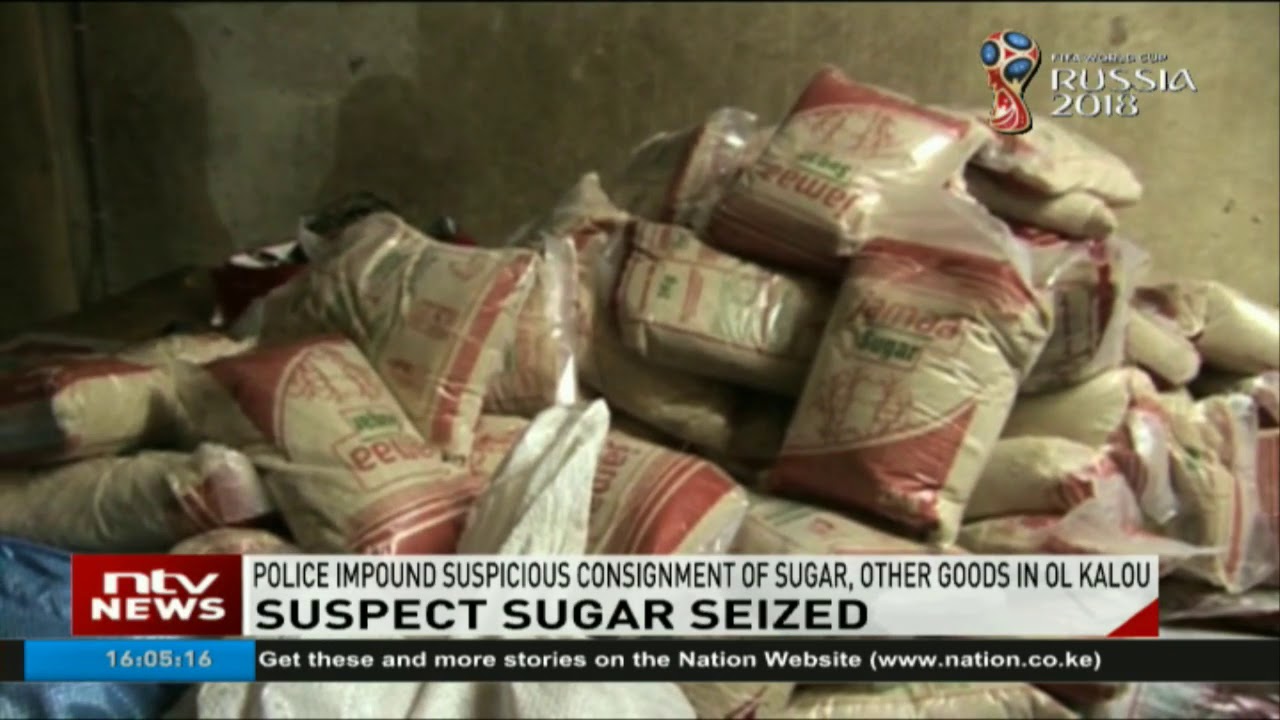 Police impound suspicious consignment of sugar, other goods in Ol Kalou