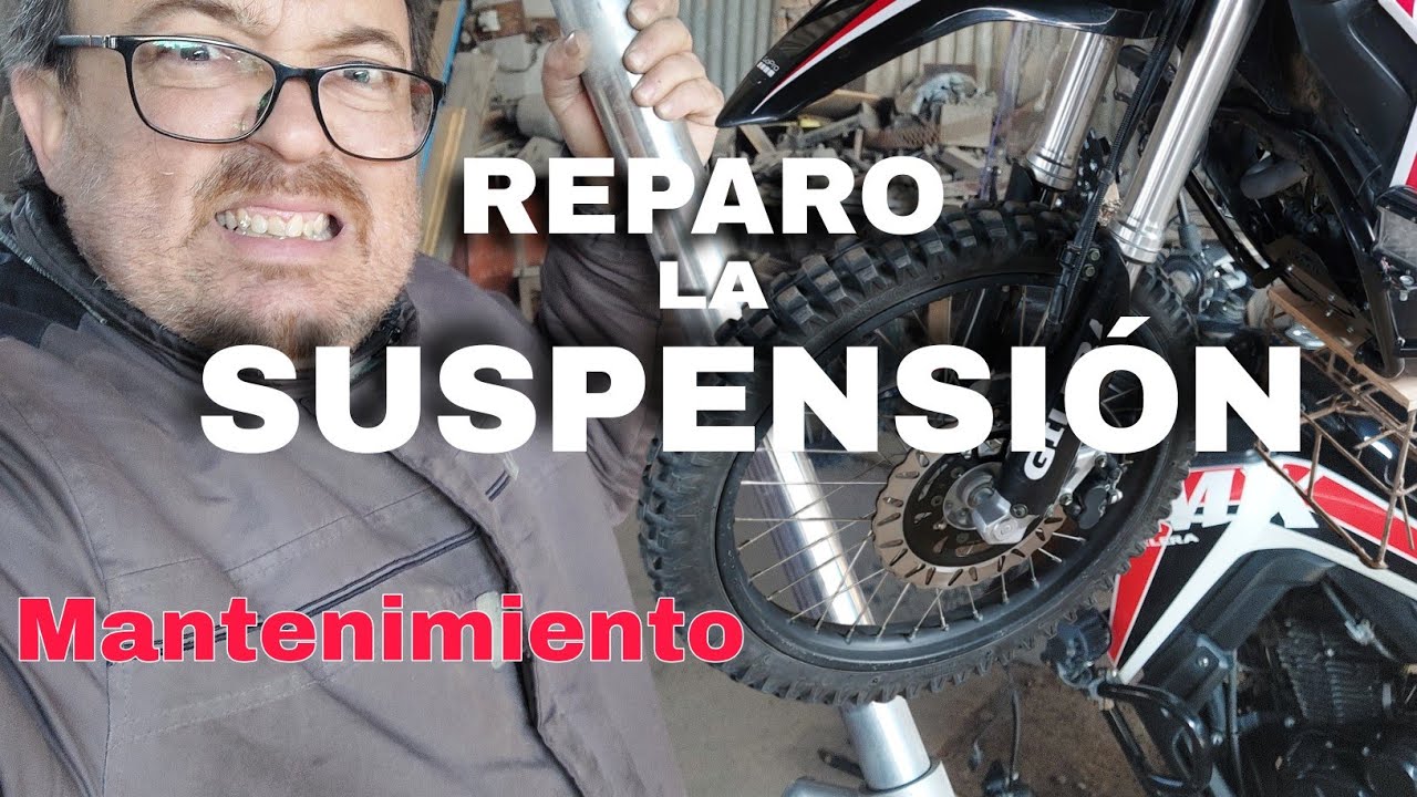 Cambio retenes de la suspensión smx 250 adv, Corven txr 250 l gerrero gxr me pierde aceite y barra