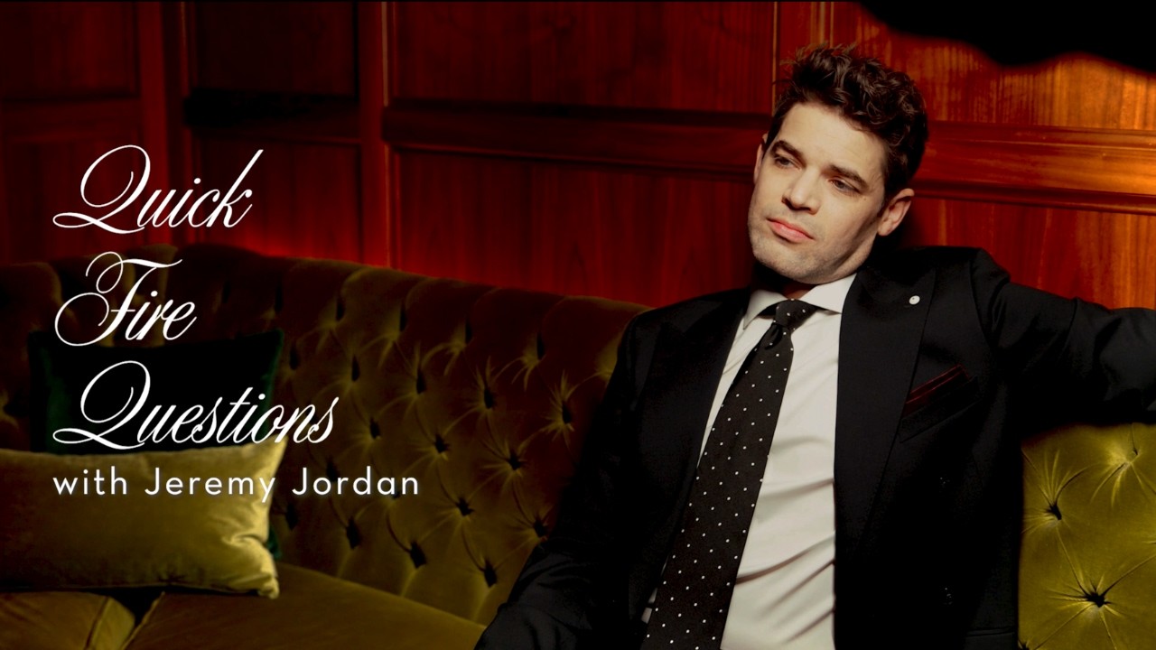 Quick Fire Questions with Jeremy Jordan | The Great Gatsby
