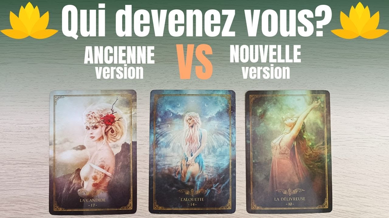 🌟QUI DEVENEZ VOUS? Comparatif entre l'ancienne et nouvelle version de vous-même.🌟Tirage intemporel