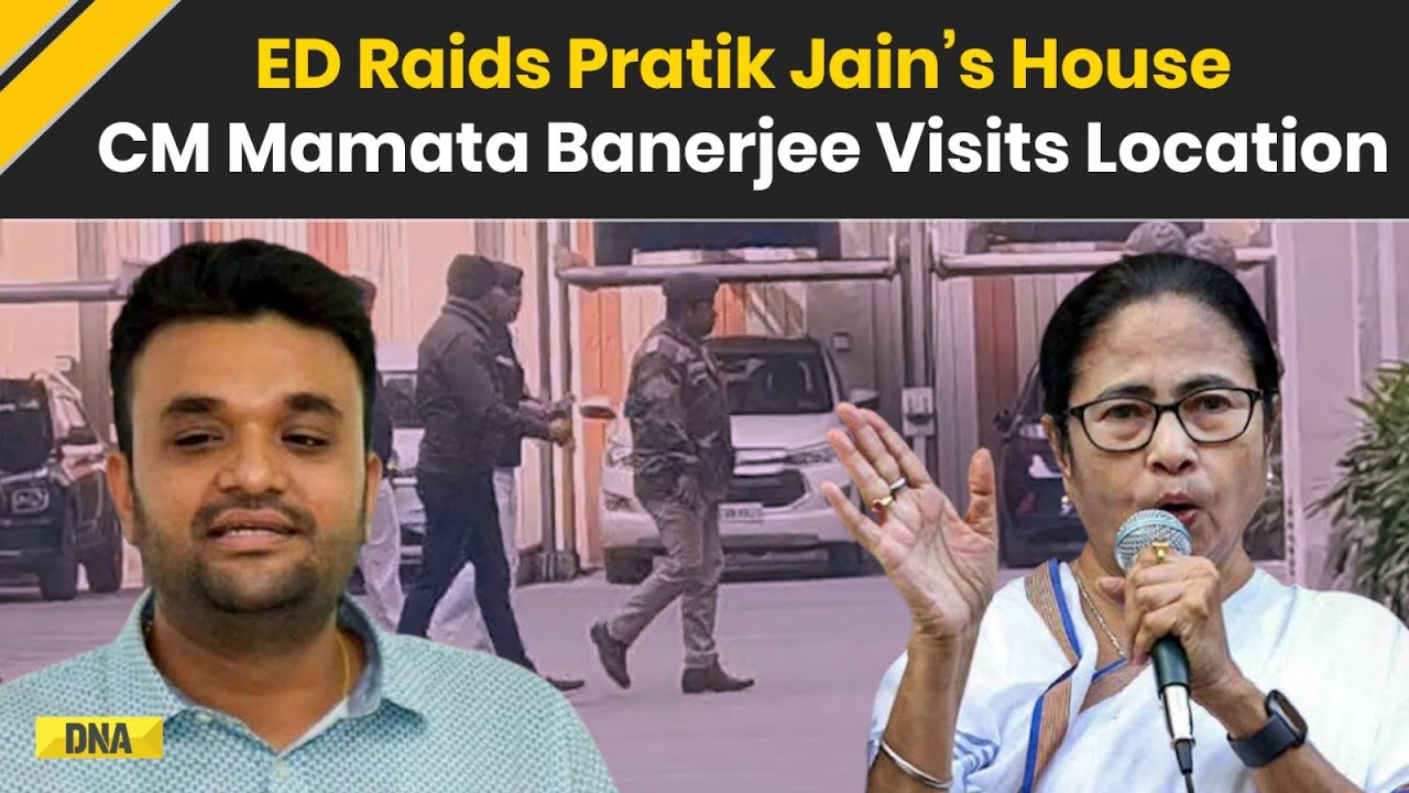 Kolkata ED Raid News: ED Raids Pratik Jain&rsquo;s Home While CM Mamata Banerjee Arrives On Scene