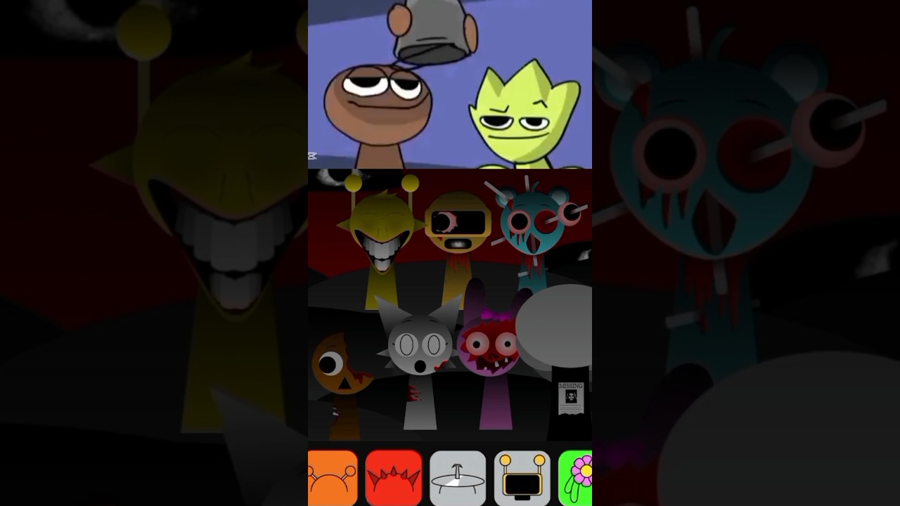 Sprunki vs song #sprunki #animation #incredible #incredibleindia #shortfeed #incredibox #franky