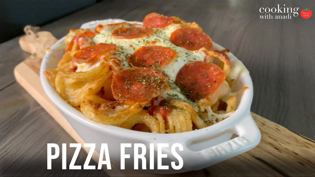 The Best Loaded Pizza Fries Recipe #funfries