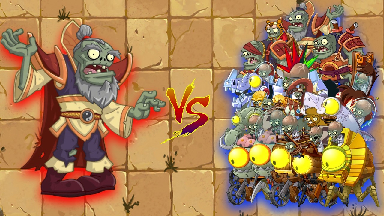 Qigong Master vs fifteen ZOMBOSS