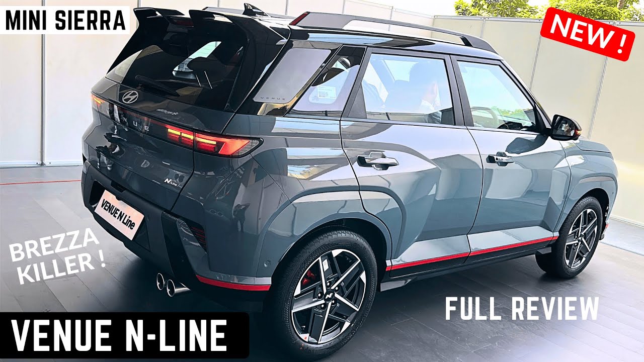 Sorry Brezza | New Hyundai Venue N-Line 2025 Premium SUV | Sporty Looks, Features, Interiors | VENUE