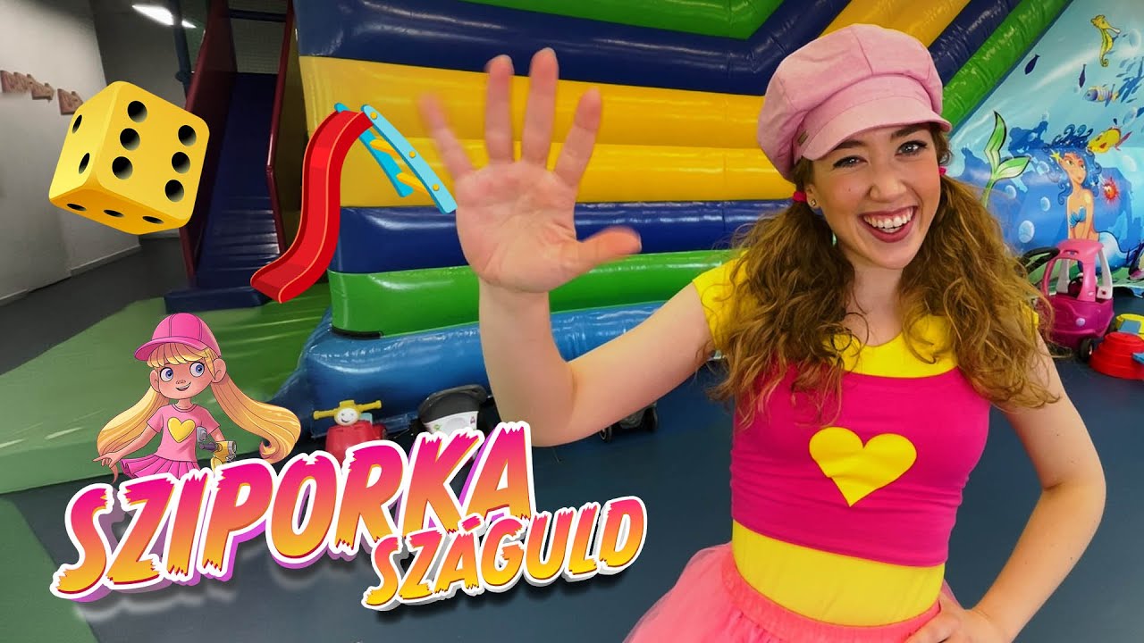 Sziporka színekkel játszik a Kölyökparkban | Gyerekbarát videó (Montessori)