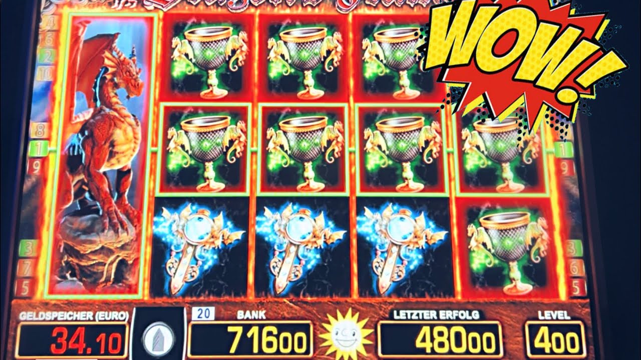 Es Knallt💥BIGWIN💥 Dragons Flame💥Es wird zu Heiß in der Spielhalle! Maximaler Einsatz auf 4€ Fach