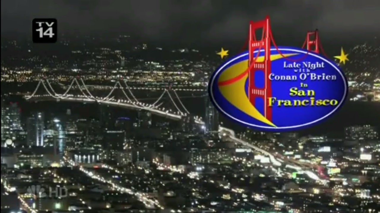 Late Night with Conan O'Brien in San Francisco Monologue - 4/30/07