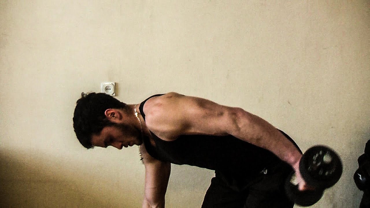 Trening Triceps [ Dwie Sztangielki ]