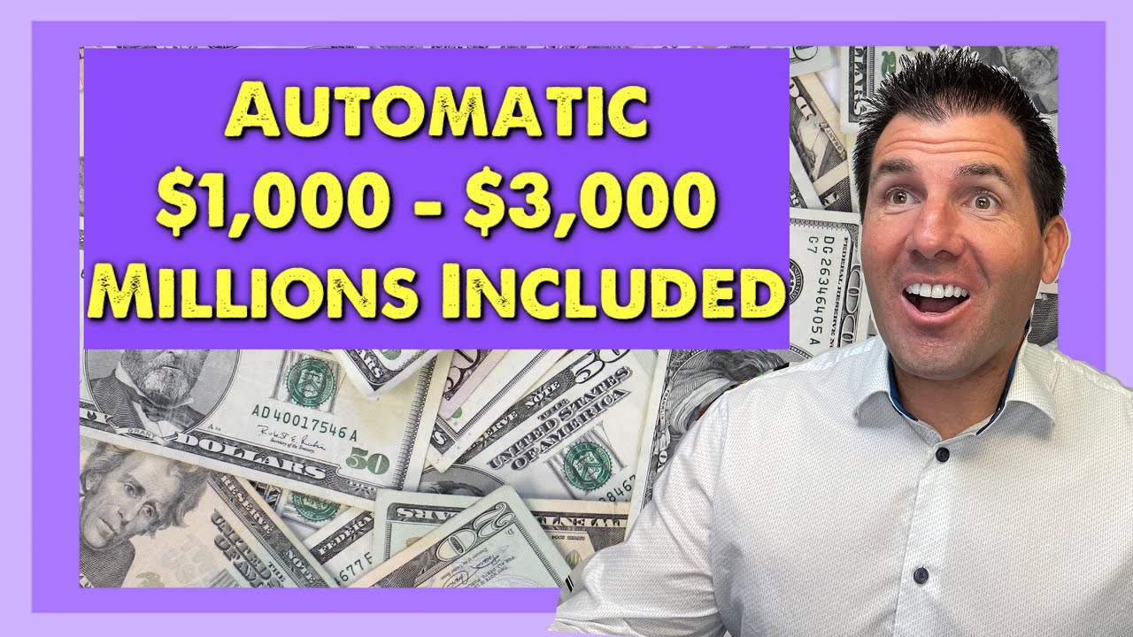 4 тарифных плана: Автоматические выплаты от 1000 до 3000 долларов миллионам людей.