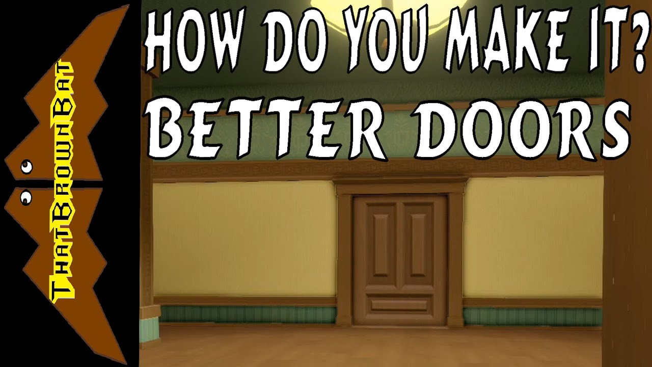 Disney INfinity - A Different Way to Use Doors in the Interior