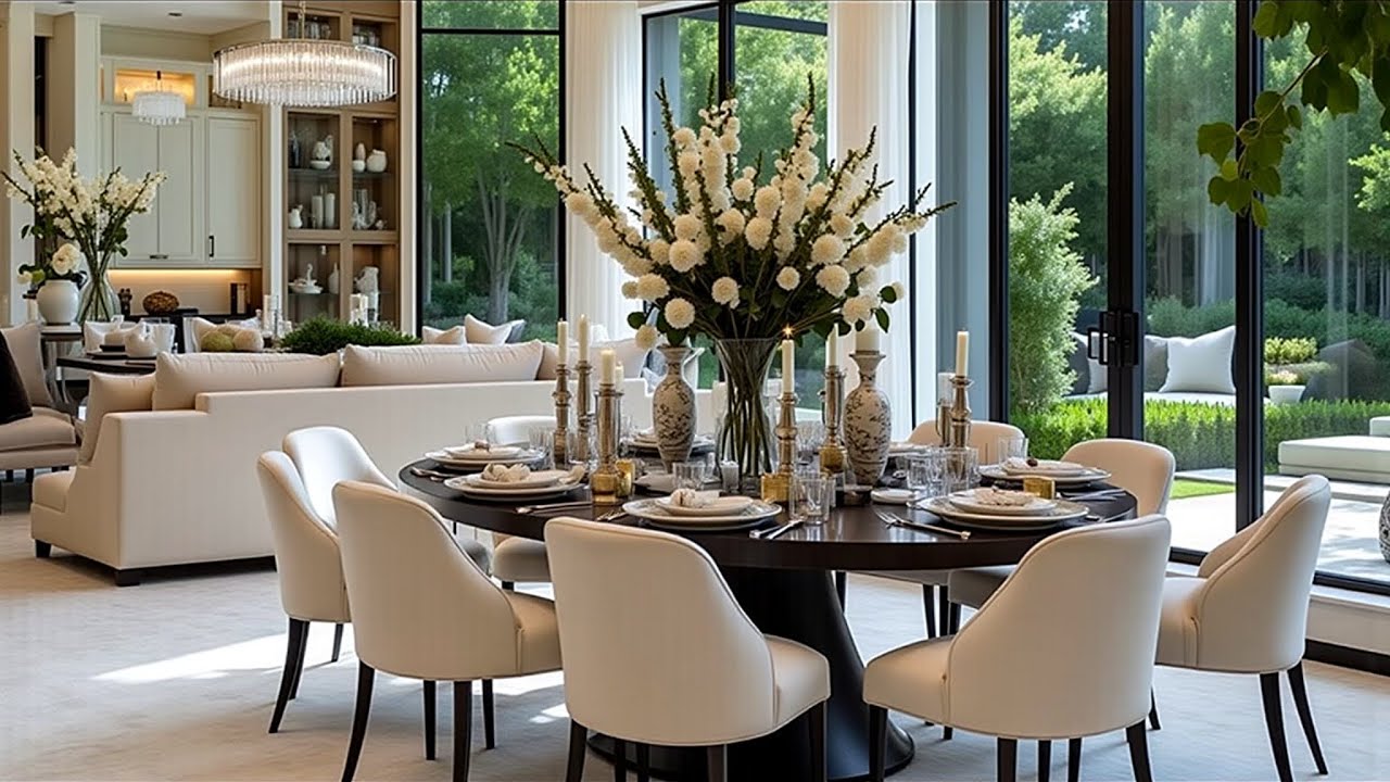 Minimalist Dining Table Shapes & Materials for 2026 Dining Room Design Trends | Home Interior Design