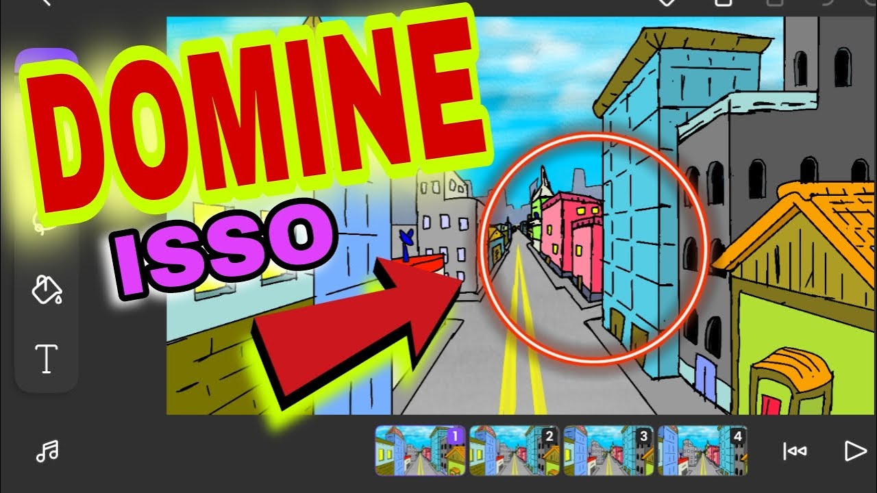 [ FAÇA Perspectiva em 7 Passos SIMPLES ] Como fazer animação com pontos de fuga no flipaclip