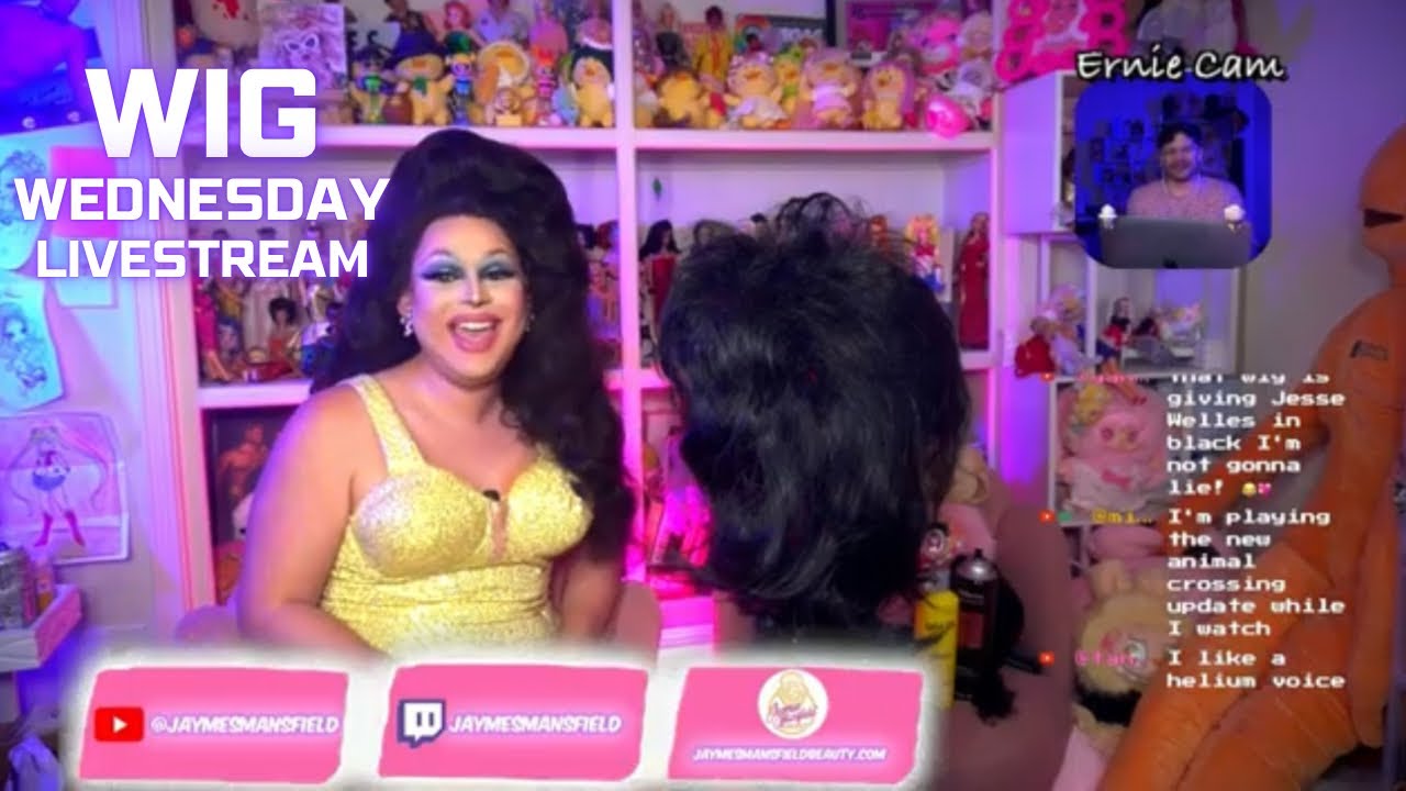 Wig Wednesday: Styling a Hard Front Wig from the Past
