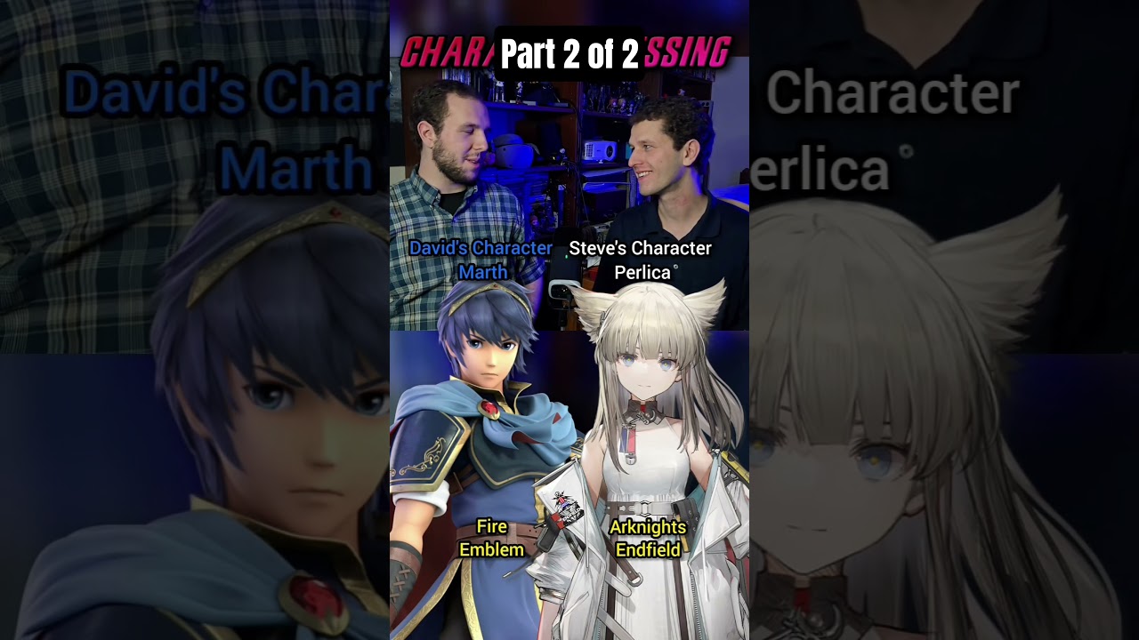 Часть 2 из 2. Угадываем персонажей Марта и Перлику из Fire Emblem и Arknights Endfield.