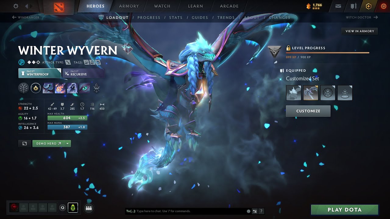 Dota 2 - 10th All-Hero Challenge (Winter Wyvern)