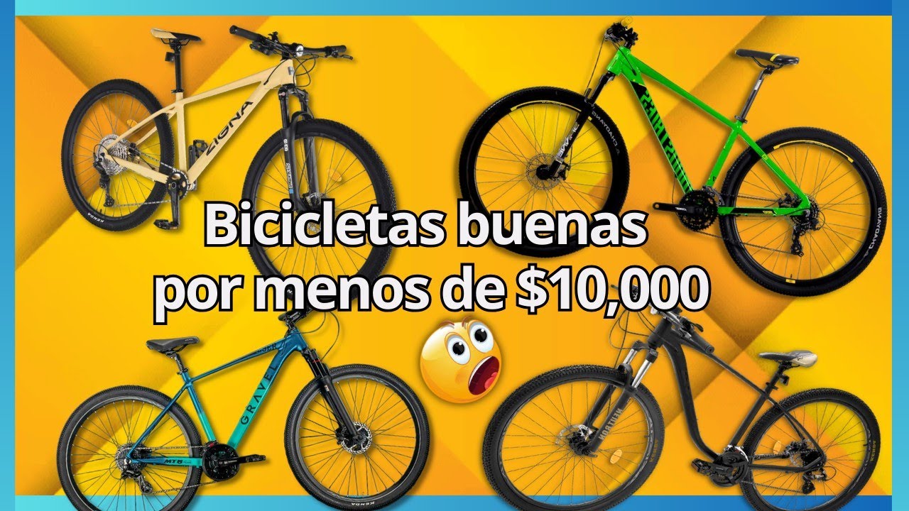 5 Mejores BICICLETAS de MONTAÑA BARATAS en México 2025