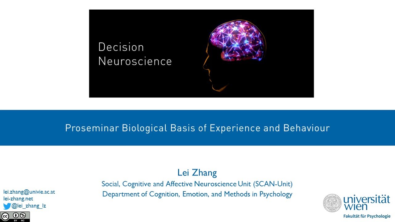 Decision Neuroscience Winter 2020 Lecture 11 - Game theory-inspired decision-making paradigms