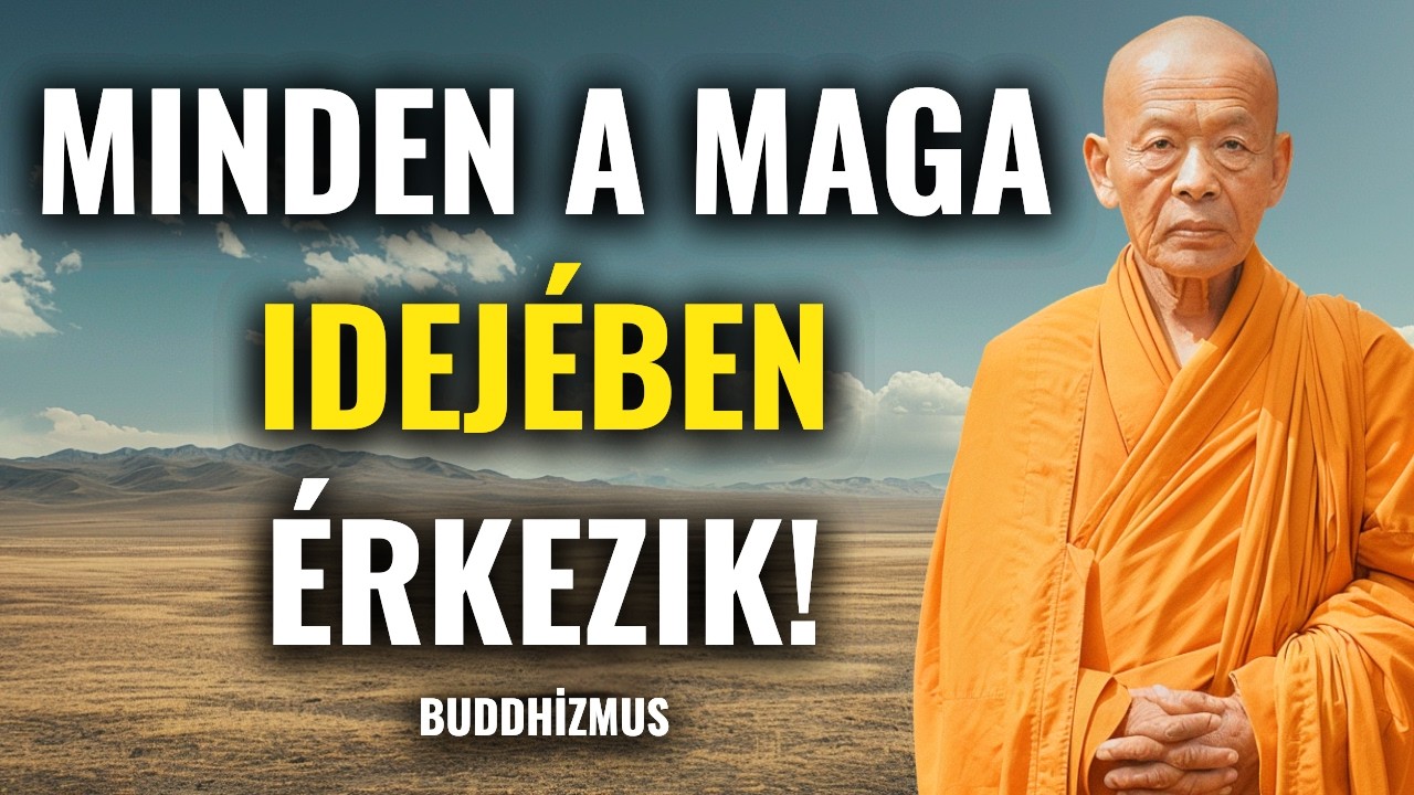 Ami neked rendeltetett, az mindig a maga idejében TALÁL RÁD - A buddhista bölcsesség