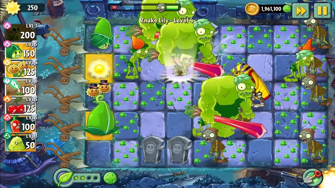 Plants vs. Zombies 2 (Android) | Plant of the Week | Znake Lily