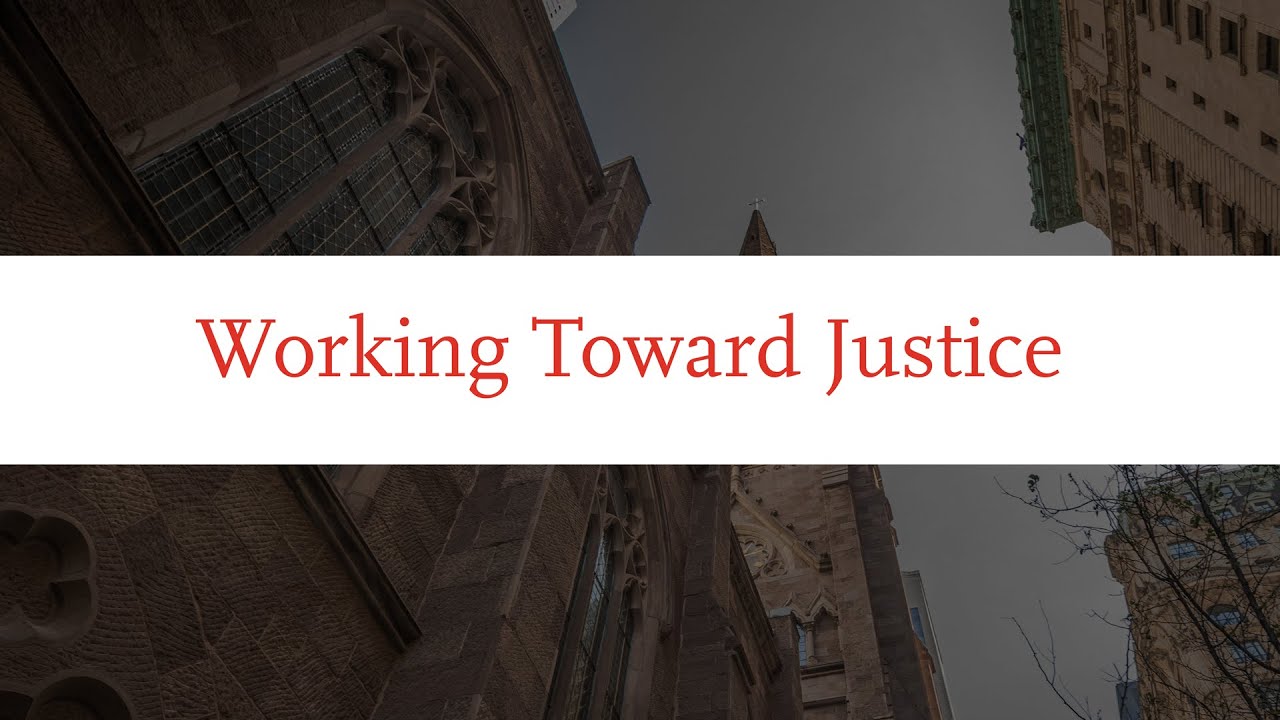 Working Toward Justice
