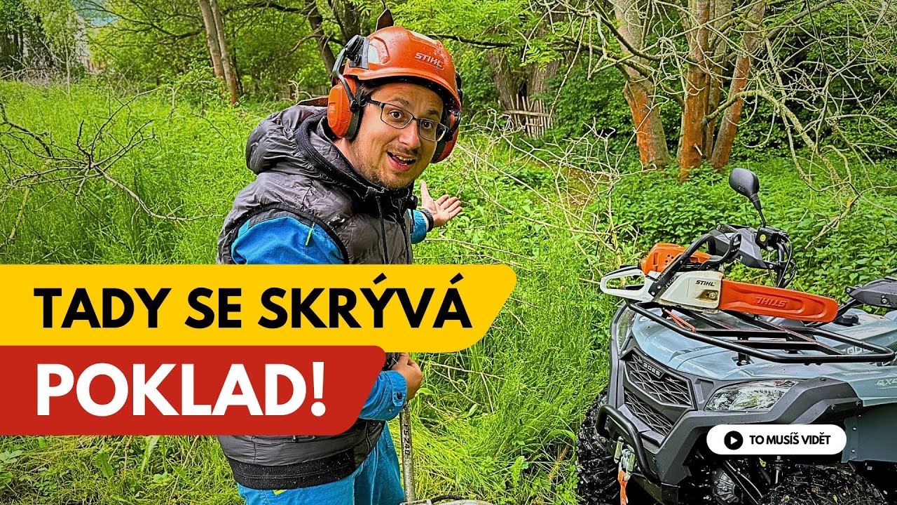 Nečekané odhalení v zarostlé zahradě