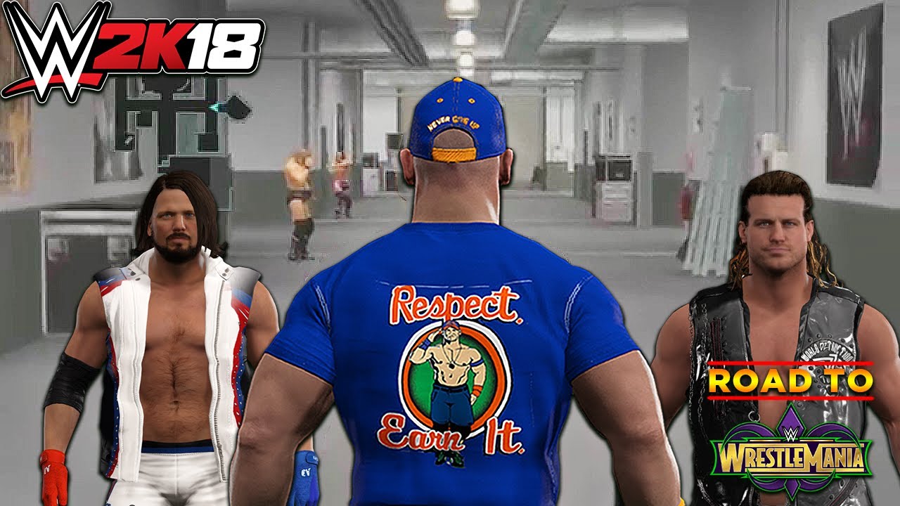 WWE 2K18 Road To Wrestlemania - THE RISE OF JOHN CENA (Story/Concept) Part 1