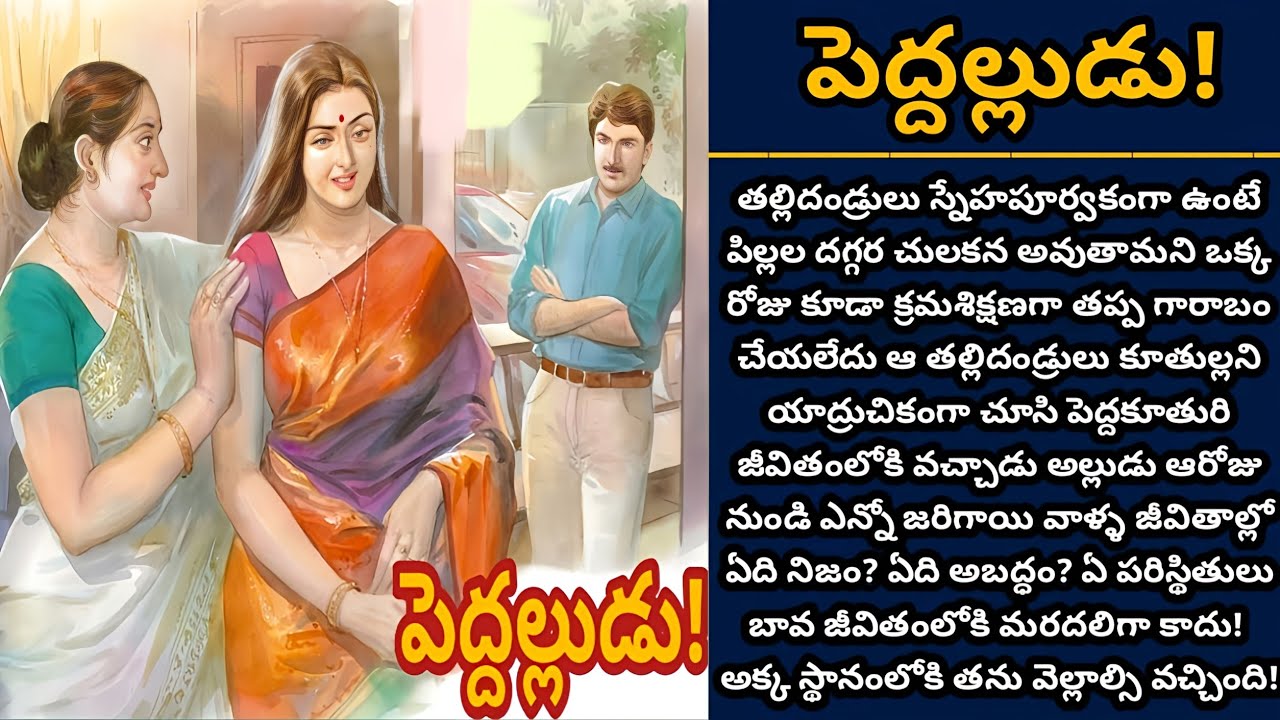 పెద్దల్లుడు! | చెవులతో విన్నదే కాదు కళ్ళతో చూసింది కూడా నమ్మకూడదేమో! | Episode 782