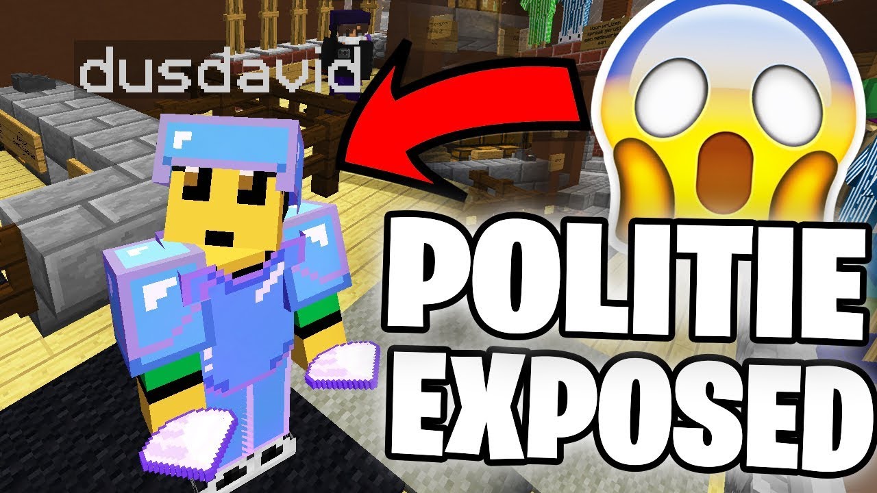 MINETOPIA POLITIE EXPOSED?! DUSDAVID vs POTGROND WIE WORDT ALS EERSTE AANGEHOUDEN?!