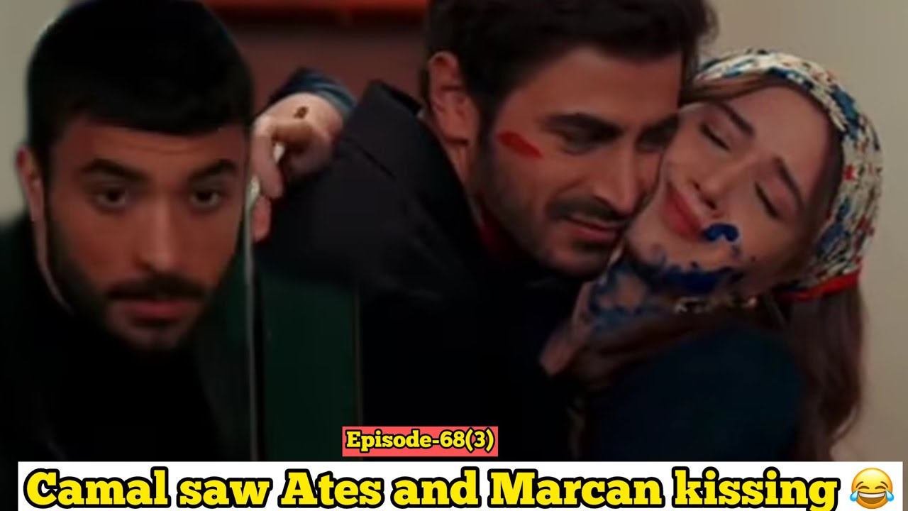 Camal saw aatish and marjaan kissing and both are embarrassed 😂 #turkishseries #asiandrama 