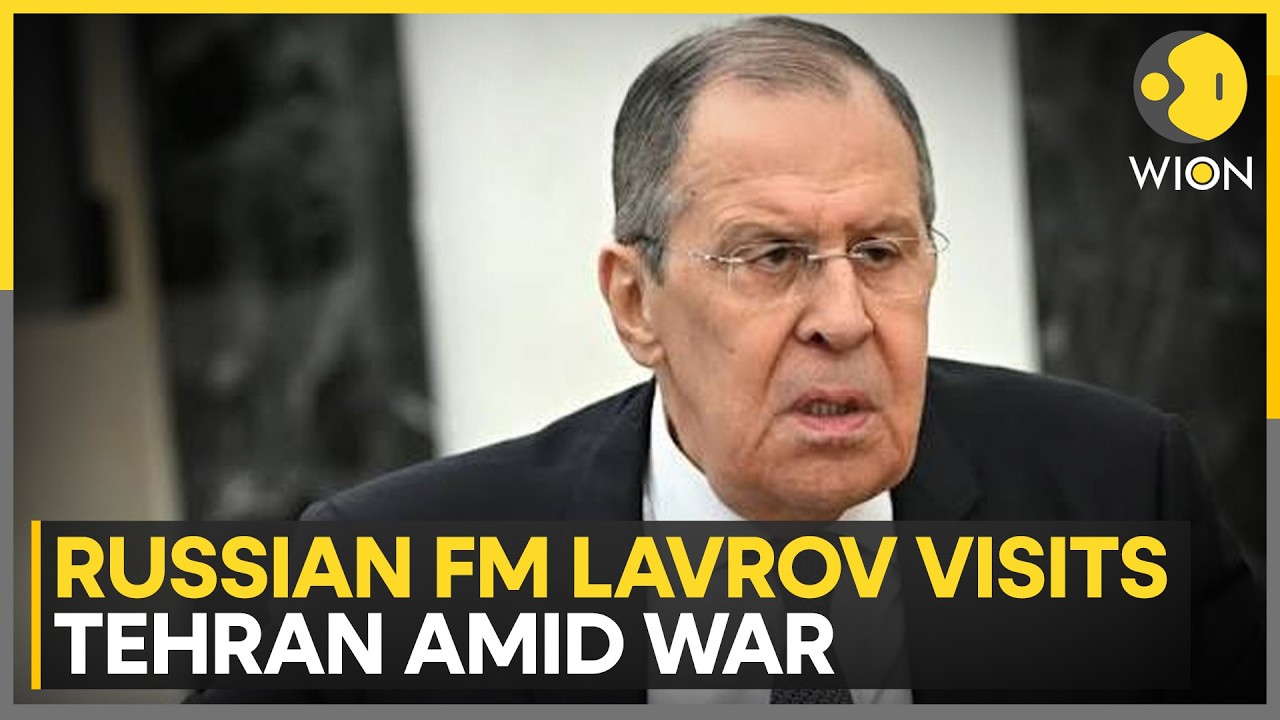 Russian FM Lavrov Visits Tehran Amid War | WION News