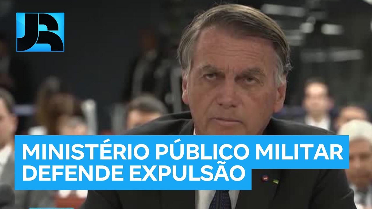 Ministério Público Militar defende expulsão de Jair Bolsonaro do Exército