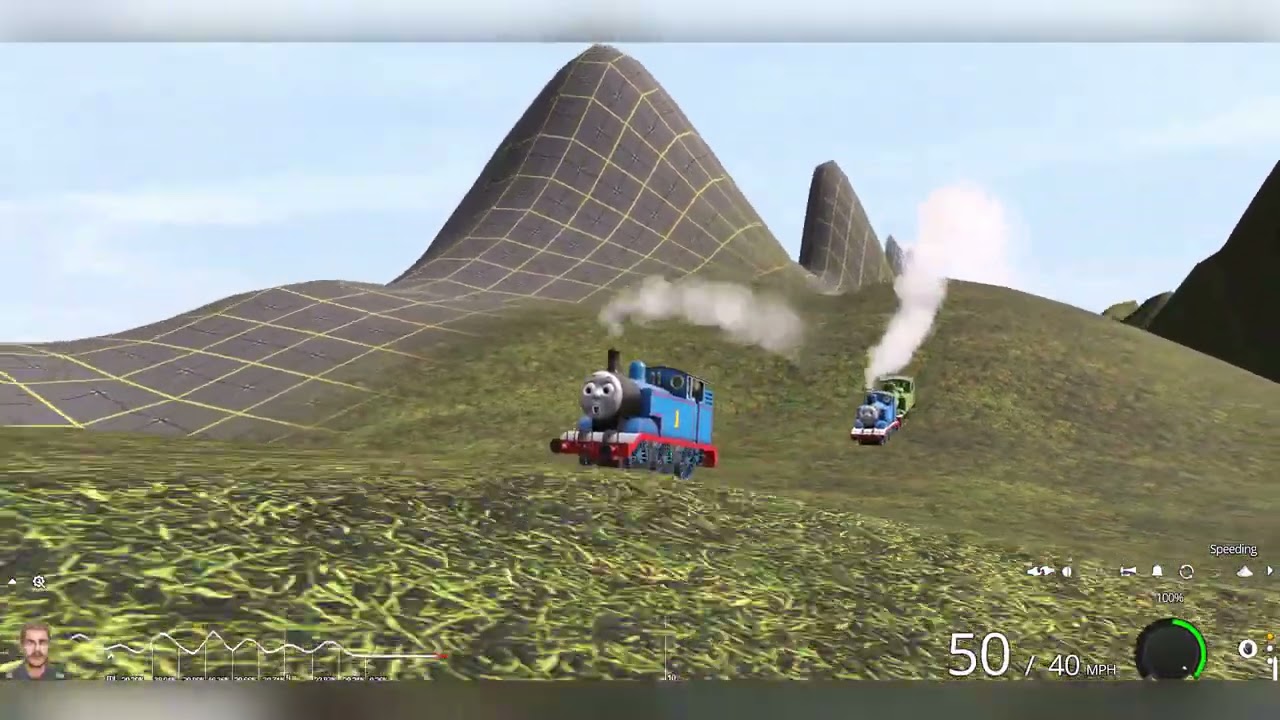 THOMAS AND FRIENDS - LOST IN THE JUNGLE! - MOUNTAIN CLIFF! - TRAINZ RAILROAD SIMULATOR