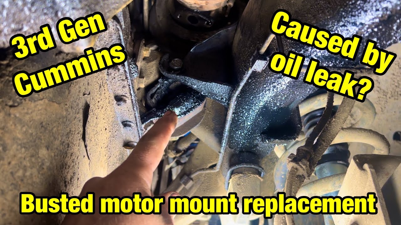 3rd Gen Cummins motor mount replacement