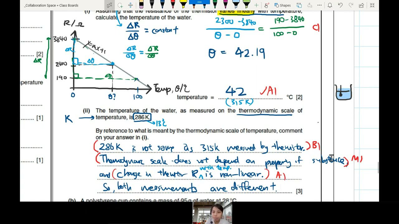 MJ10 P42 Q3 Thermometer Calibration & Melting Ice | A2 Temperature | Cambridge A Level 9702 Physics