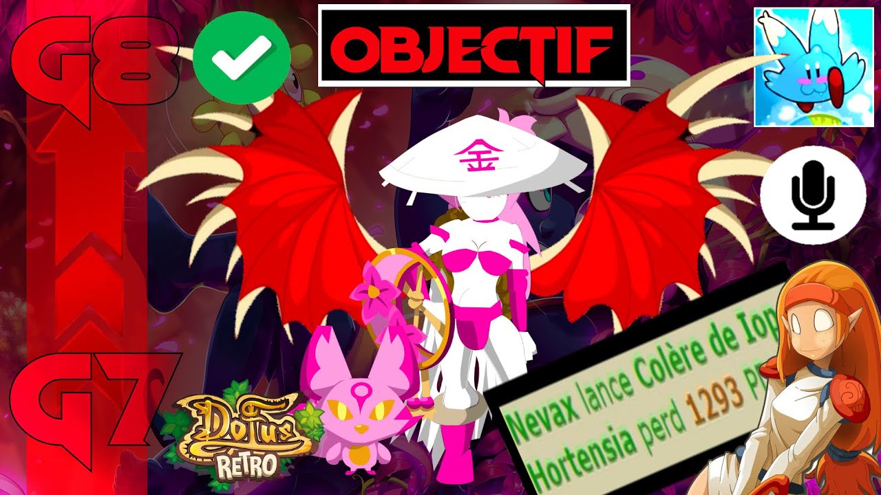 G8 ATTEINT ! ENCAISSER UNE COCO ! - DOFUS RETRO PVP