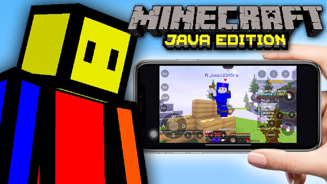 JUGU&Eacute; MINECRAFT de COMPUTADORA en MI CELULAR #awerayremote